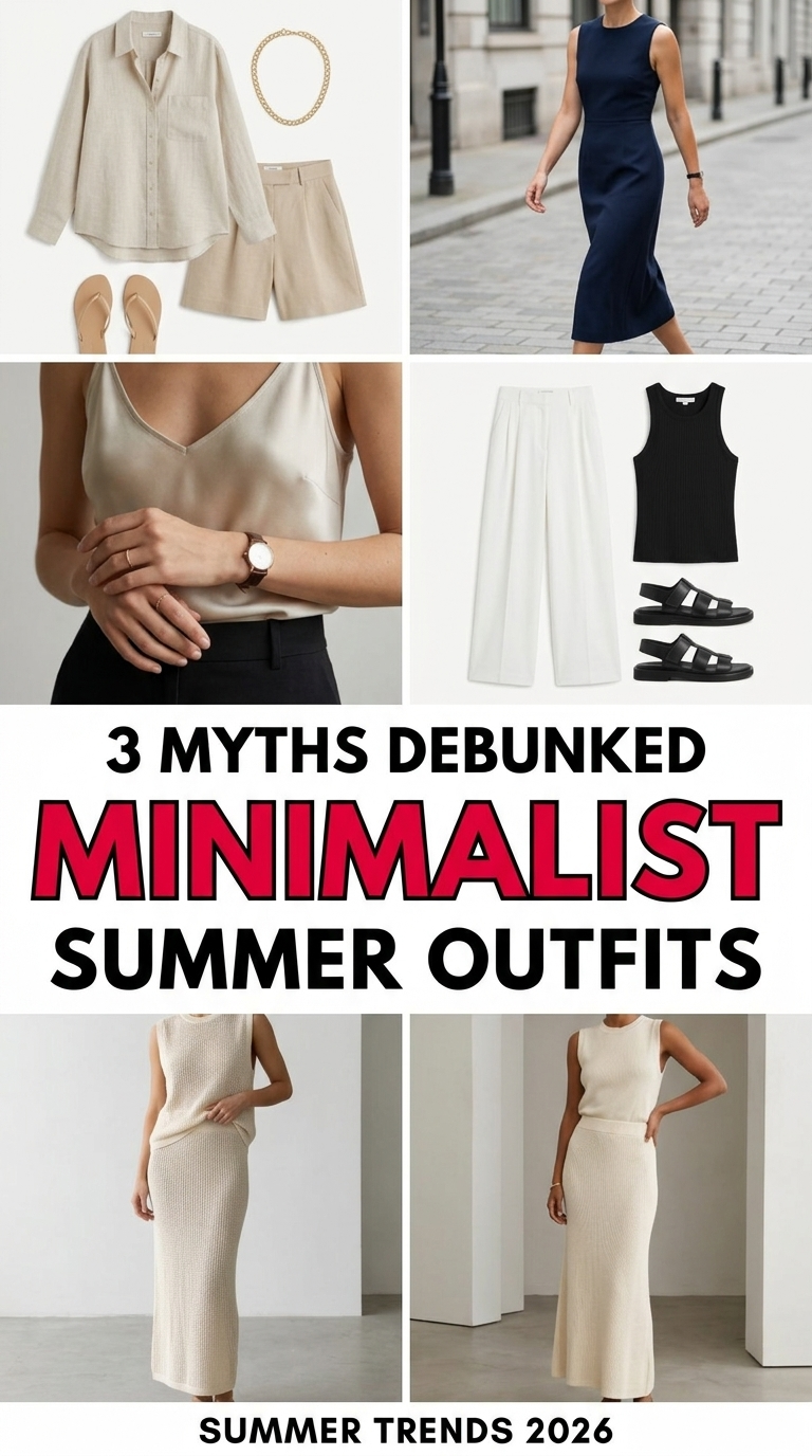 Summer Style Simplified: 4 Effortless Outfits with Just 6 Pieces