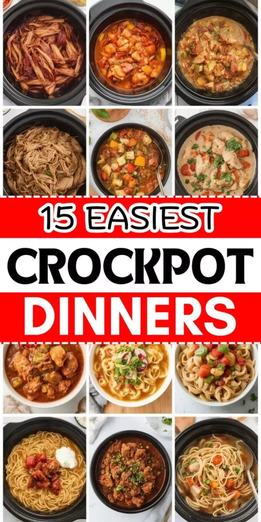 25+ best crockpot dishes for easy home cooking meals