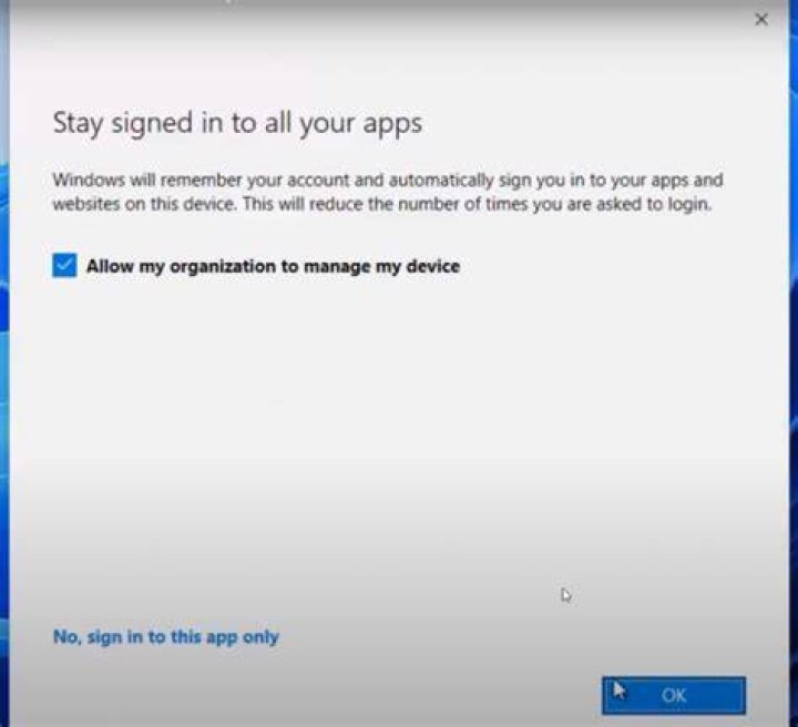 Signed in devices and session management