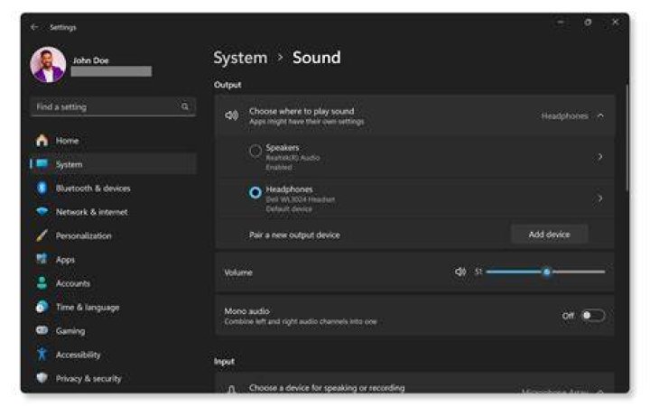 Audio output settings causing stutter or desync