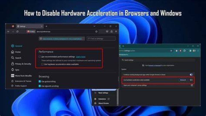Browser settings and extensions that can cause buffering