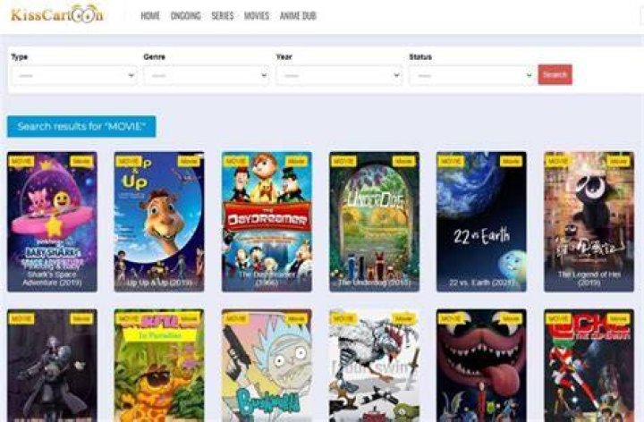 How search results work when browsing kisscartoon