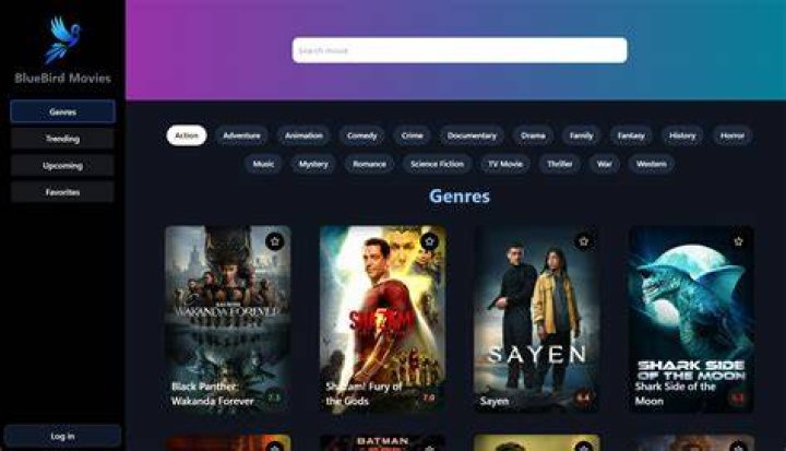 Using filters like genre and year to find a movie faster