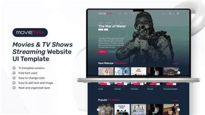 Putlocker movie streaming concept for online TV and film watch