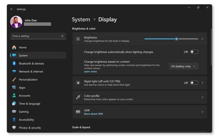 Display and HDR settings that can improve streaming picture appearance